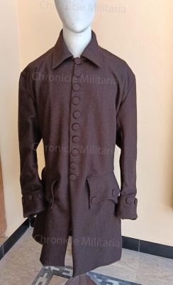 Revolutionary war civilian brown coat